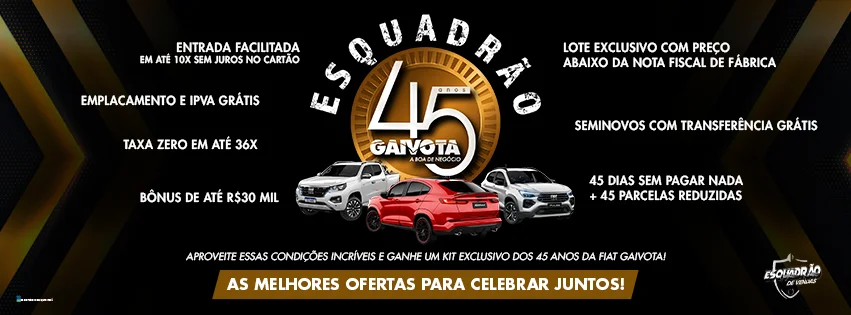 Esquadrão 45 Anos Fiat Gaivota